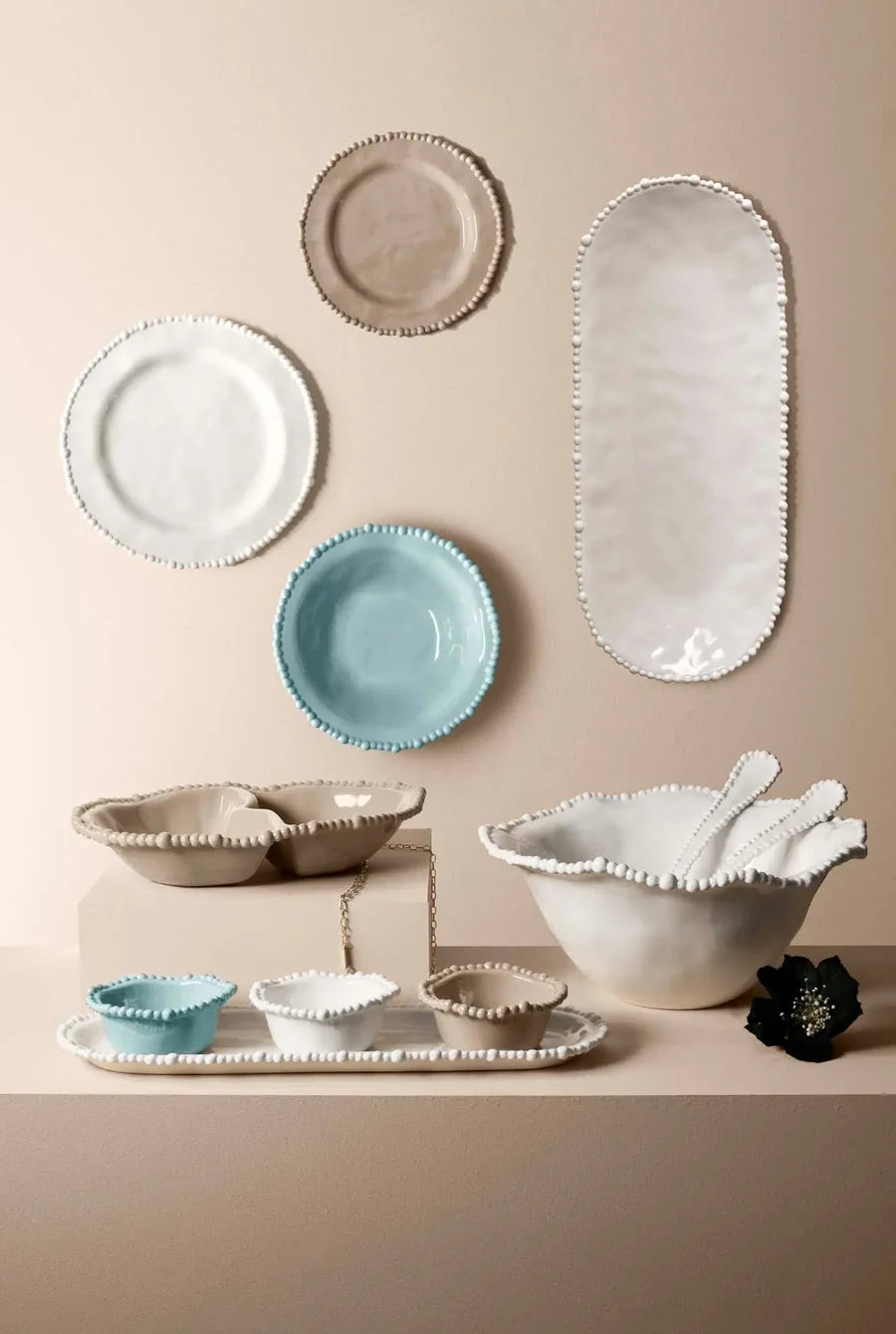 Oval serving plate - Joke