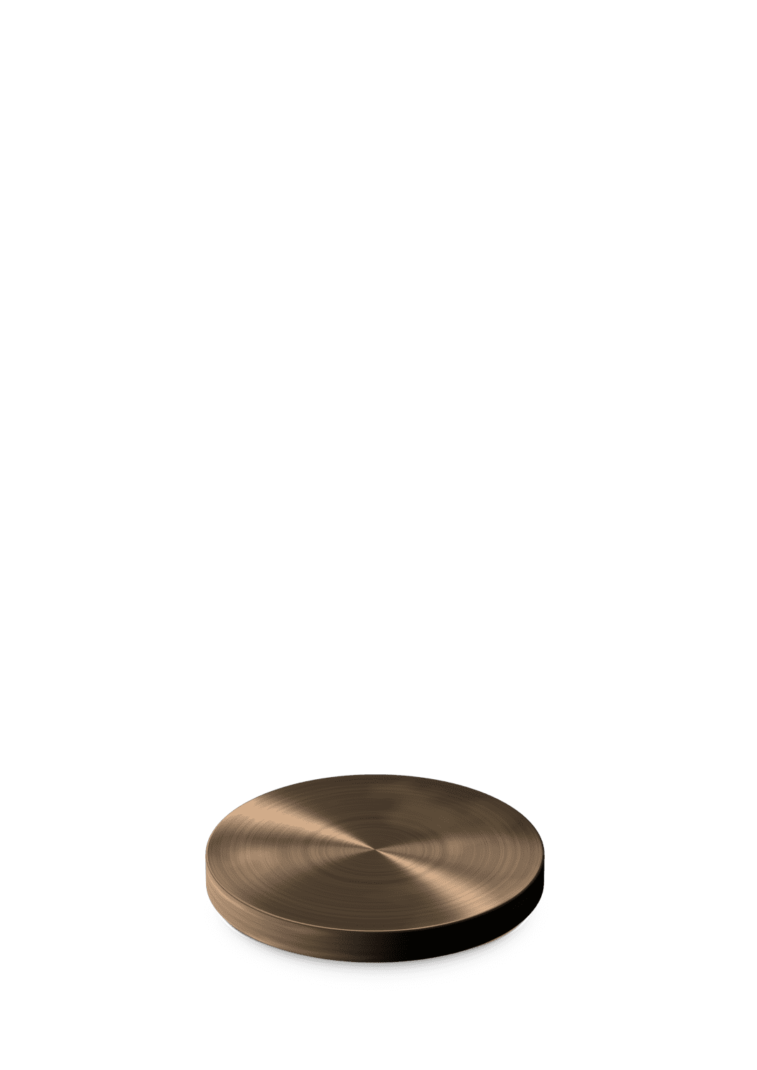 GC Nouveau Lid for water carafe patinated steel