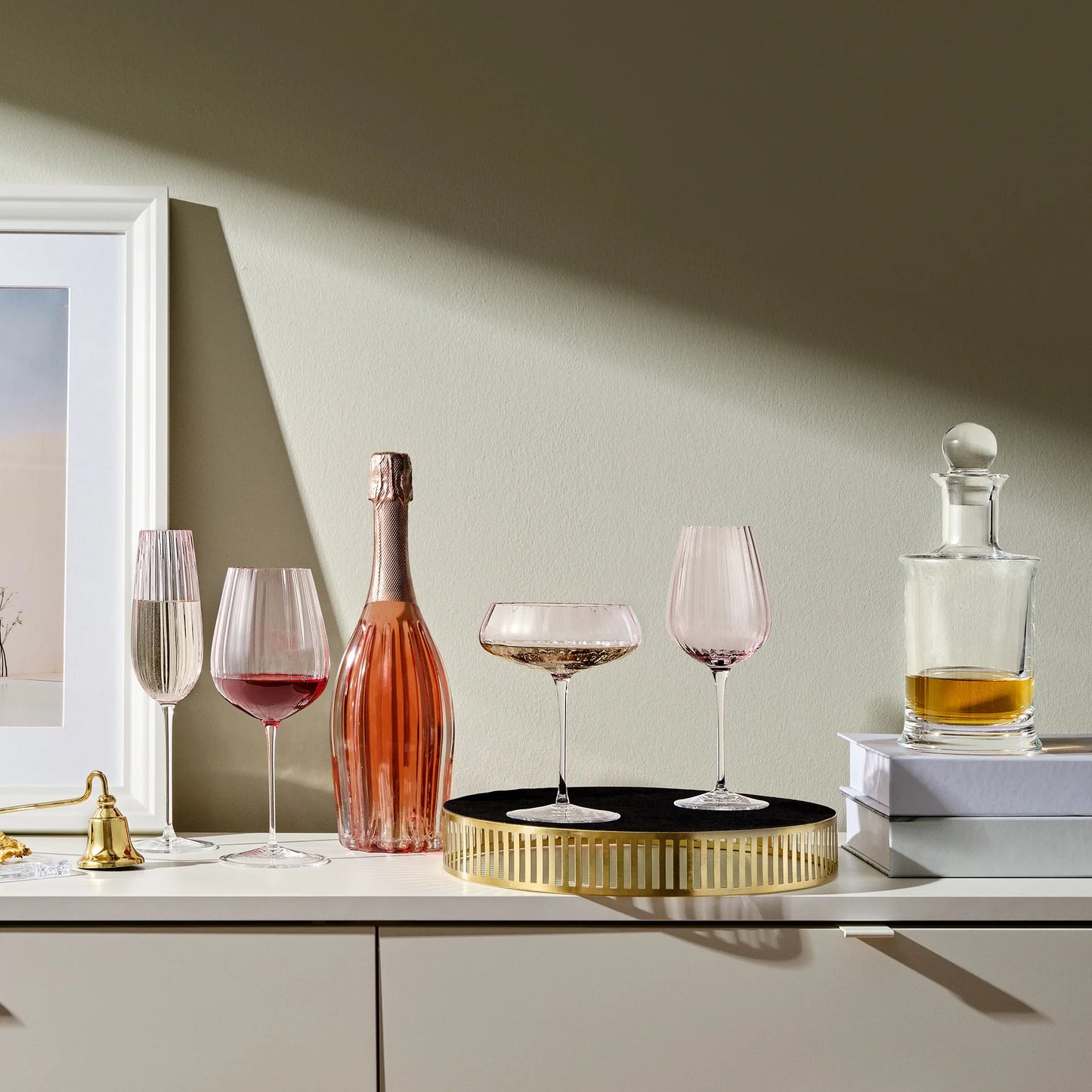 Set of 2 wine glasses