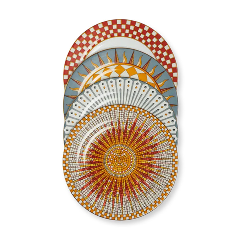Solar Dessert Plates