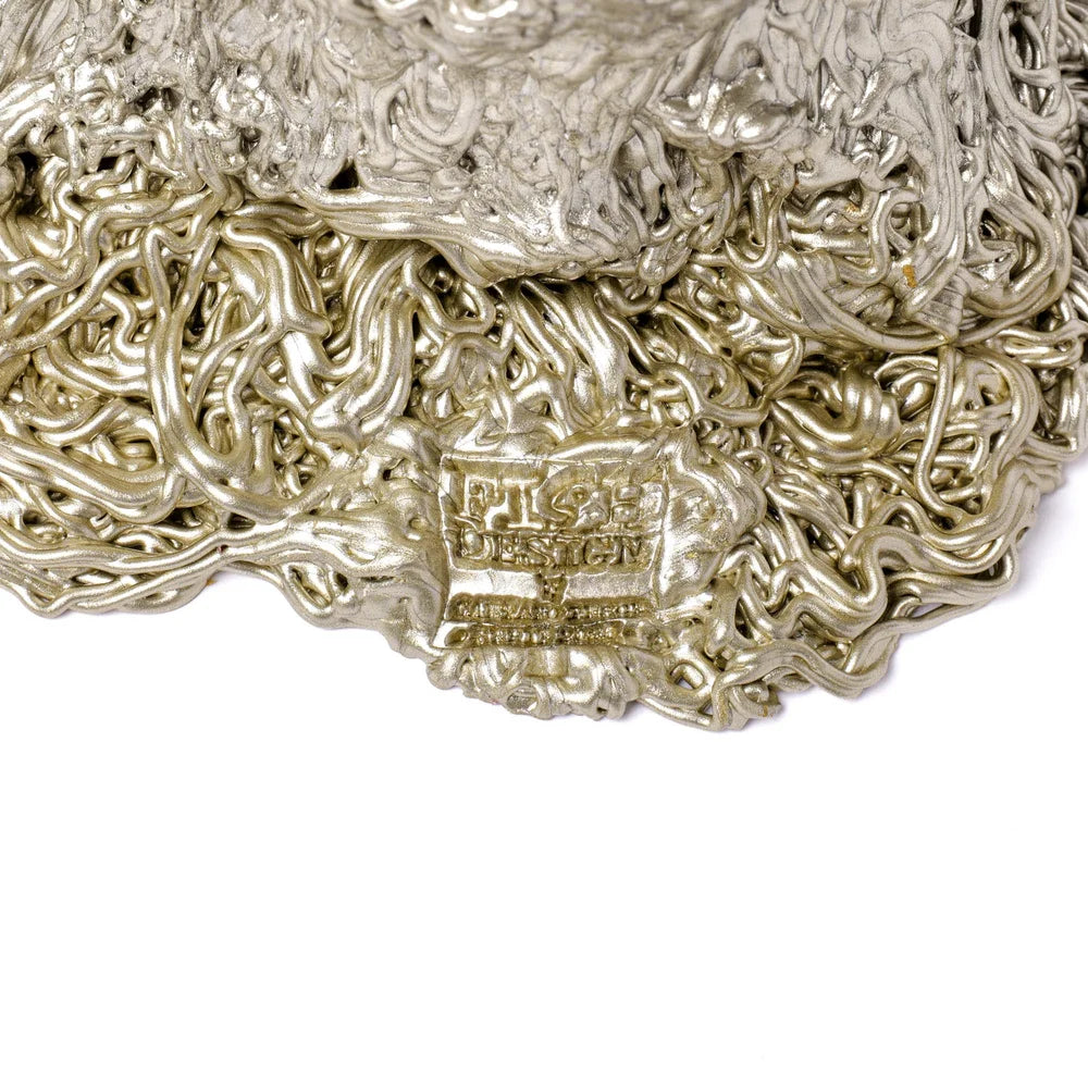 Spaghetti Vase Extra Colour - Clear Blue, Clear Brown, Bronze