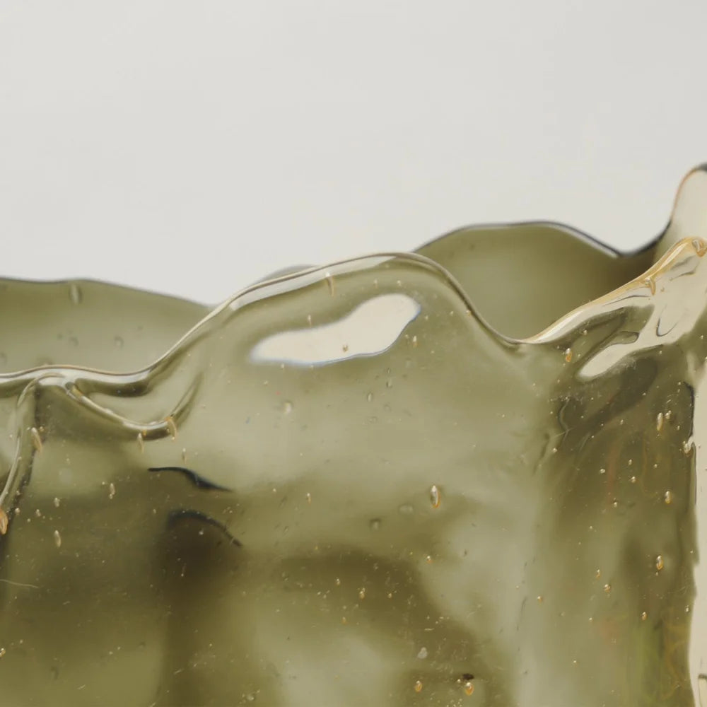 Twins C Vase - Clear and Fumè