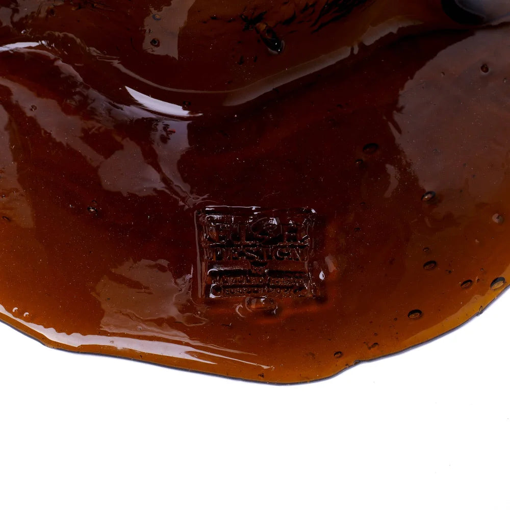 Twins C Vase - Aqua, Brown