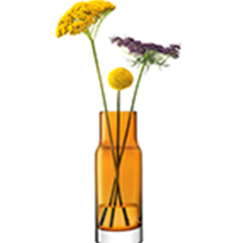 Utility Vase H19cm Amber