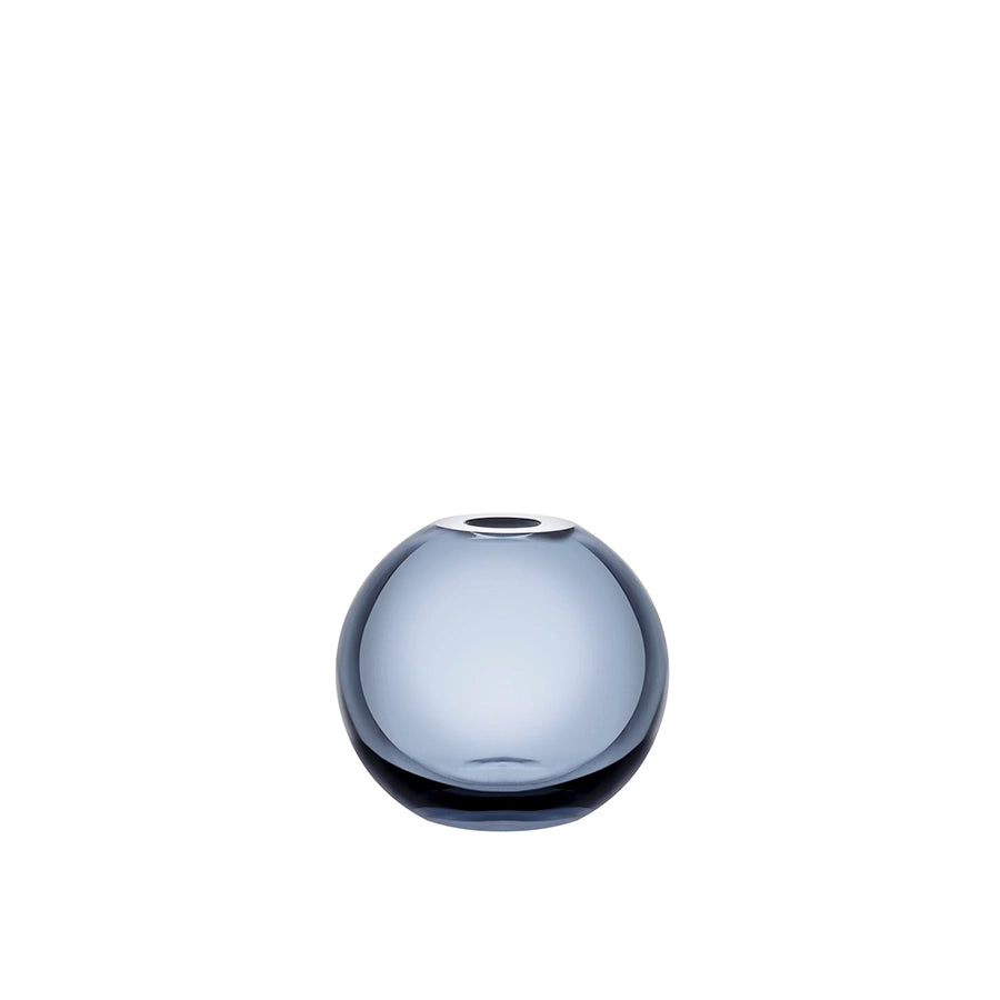 Mars Vase Small Steel Blue