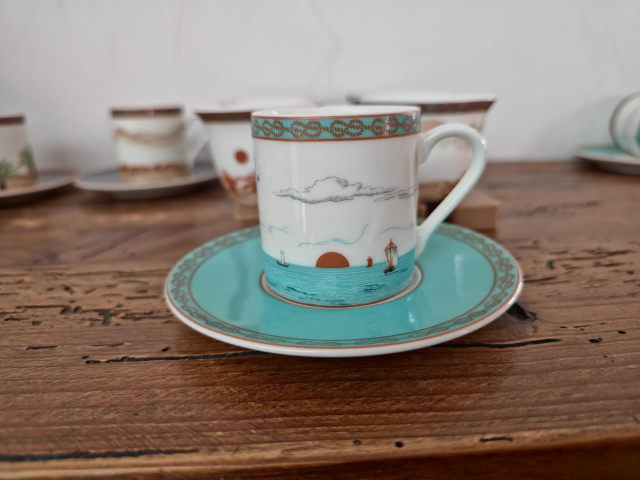 Majan Collection Cups and Saucer Set of 6