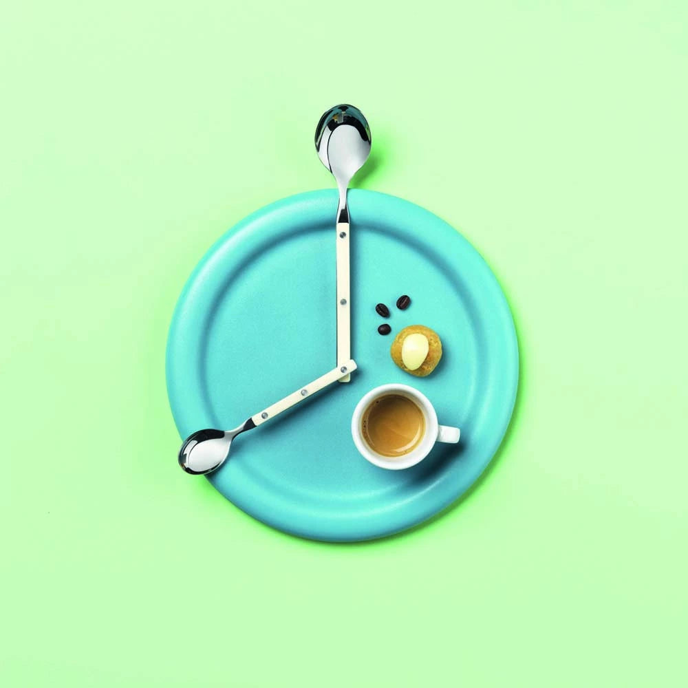 Bugatti Allegra Dessert Spoon, Ivory