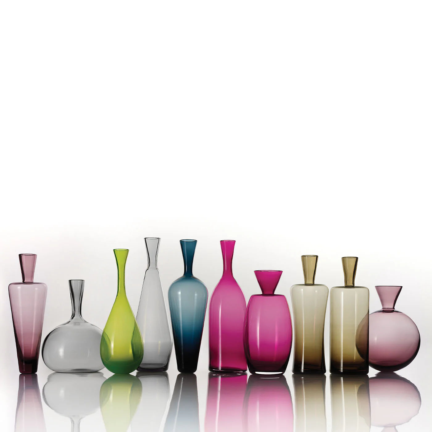 Purple Decorative Bottle