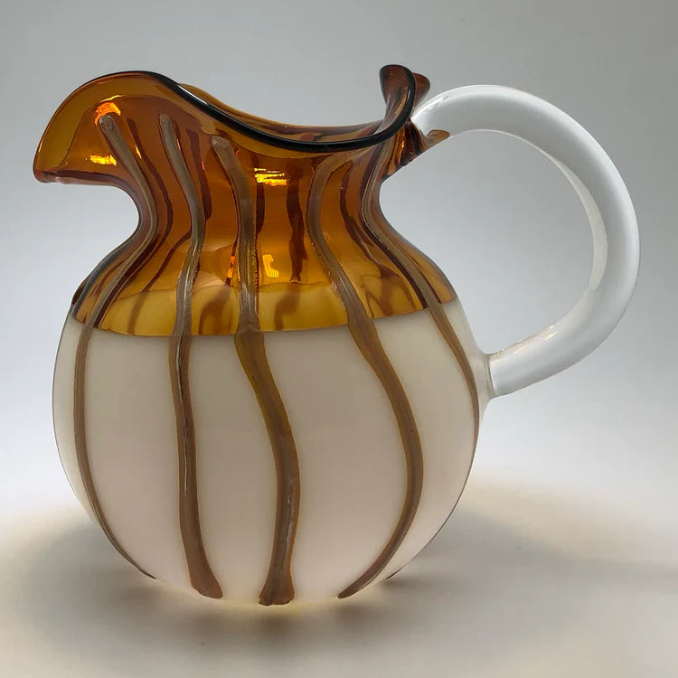 Torcello Mezzo & Mezzo White & Amber Carafe
