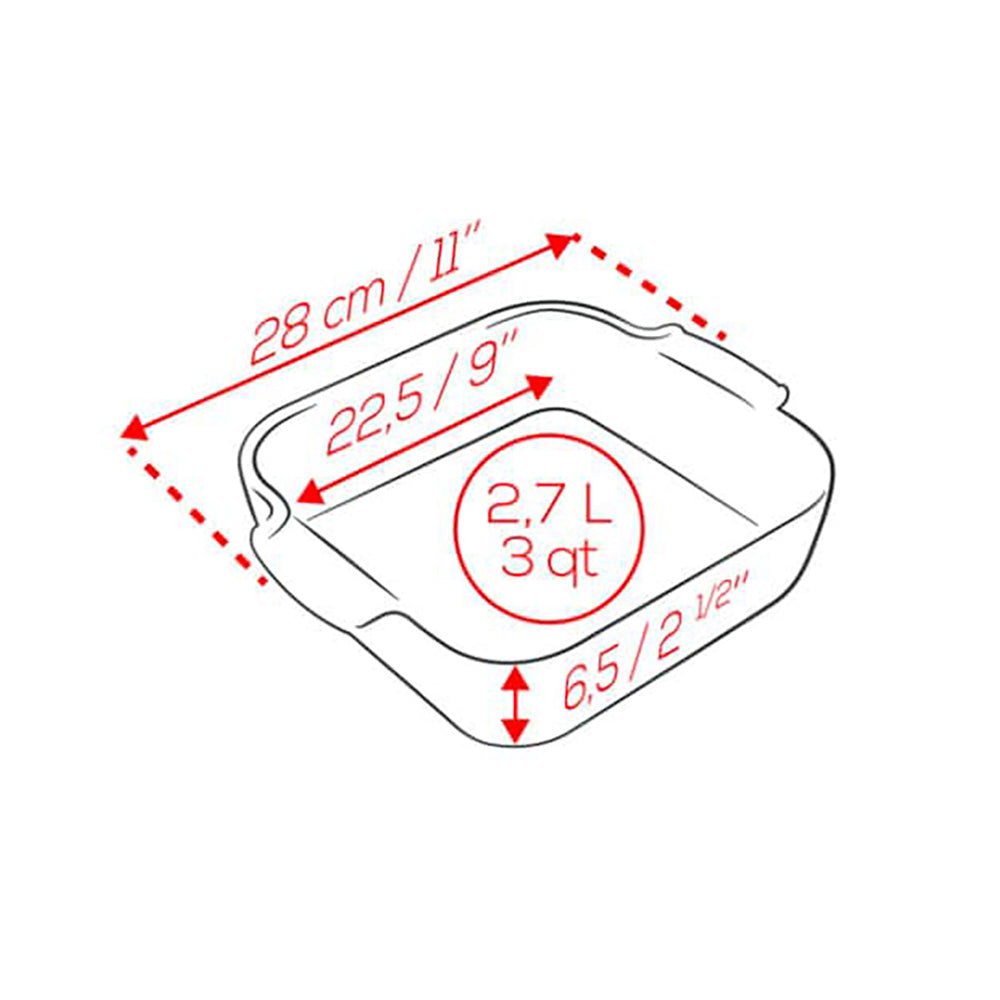 Square Baking Dish, 28cm