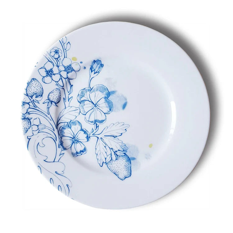 Mix & Match Set of 6 Polychrome Dessert Plates