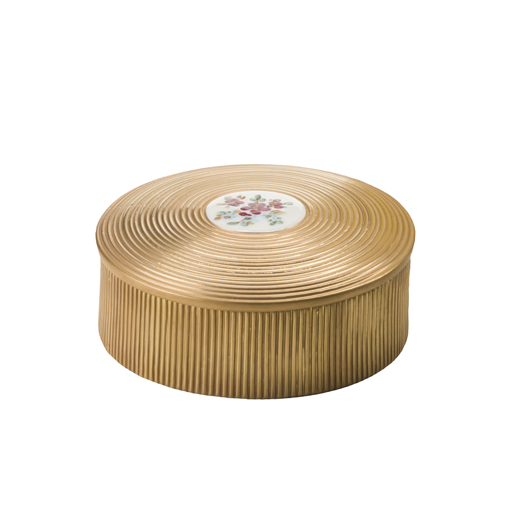 Belle Epoque Round Gold Box