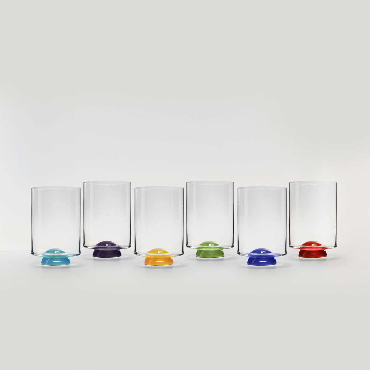 Light Blue Water Glass