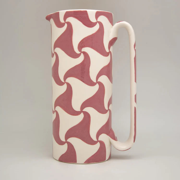 Serlio Red Atellani Ceramic Carafe