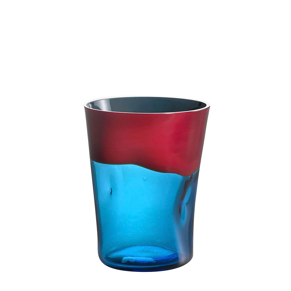 Red & Turquoise Glass