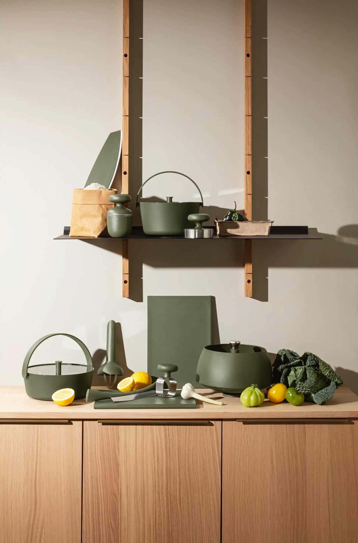 DoubleUp cutting board - Green tool
