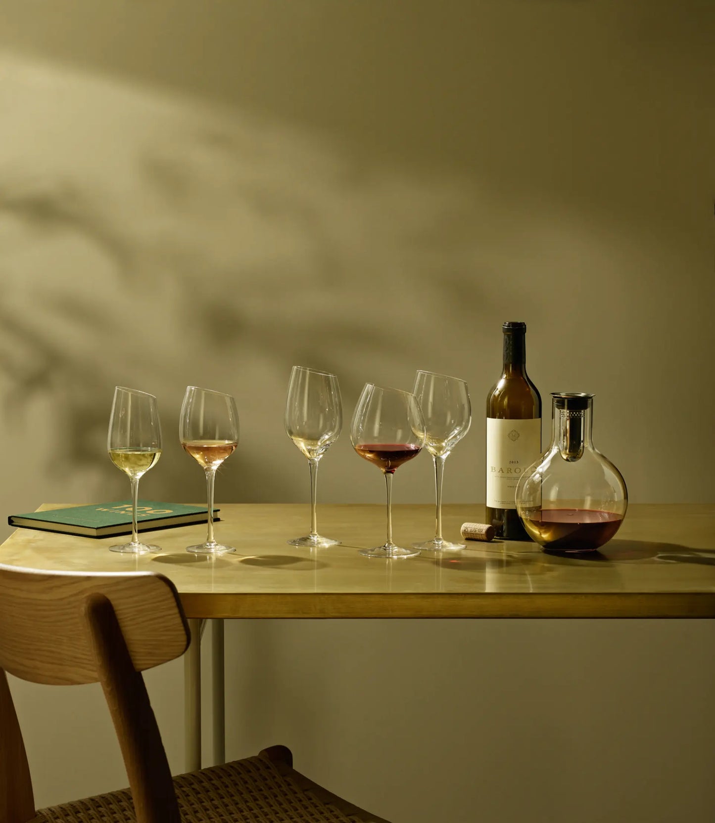Decanter Carafe Mouth Blown Glass