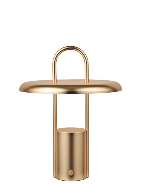 Pier portable LED lamp brass