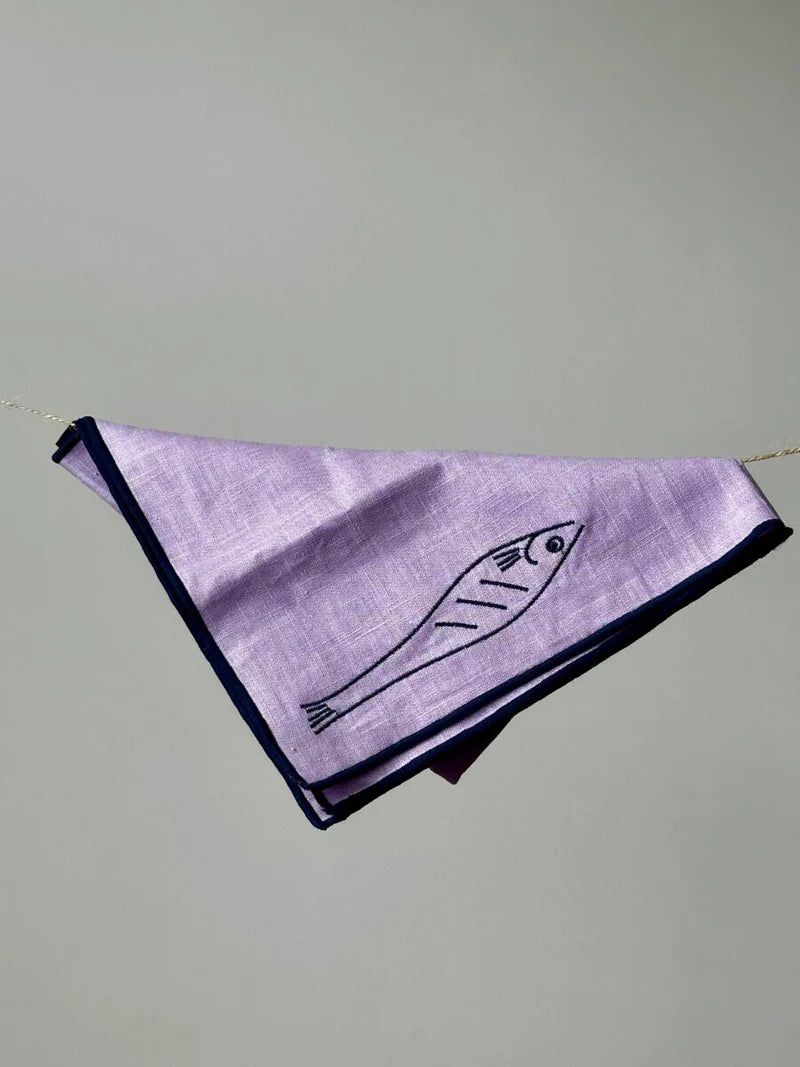 Linen Embroidered Napkins