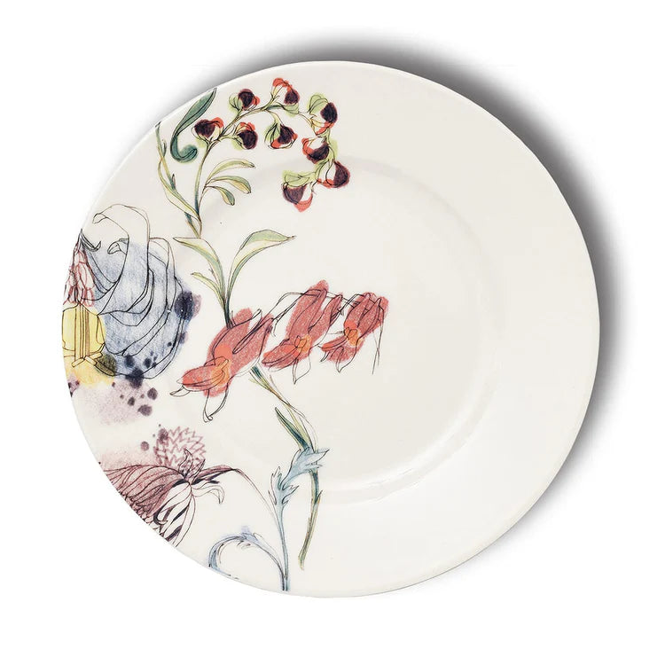 Mix & Match Set of 6 Polychrome Dessert Plates