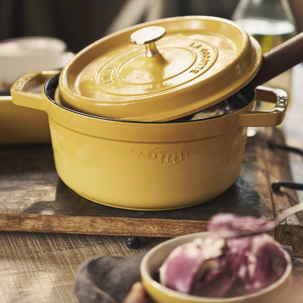 Cast Iron Round Casserole