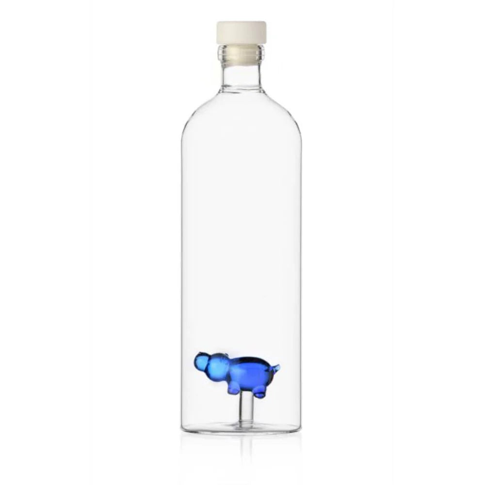 Bottle Blue Hippo
