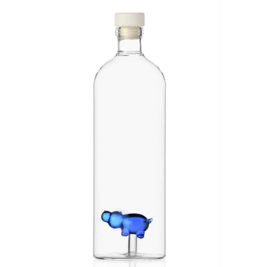 Bottle with Hippo