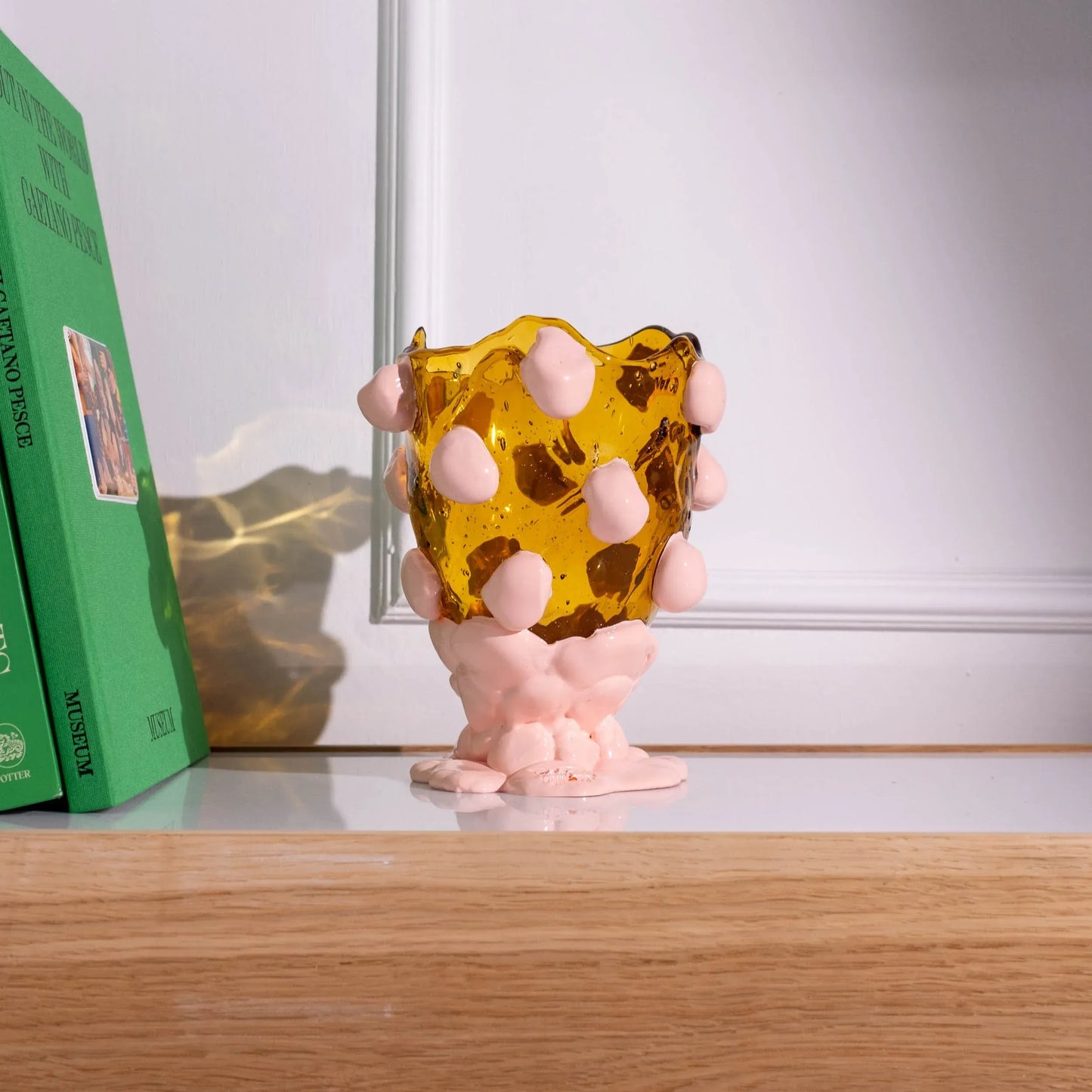 Nugget Vase - Amber, Salmon