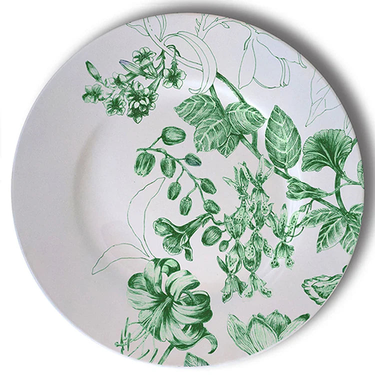 Mix & Match Set of 6 Polychrome Dinner Plates