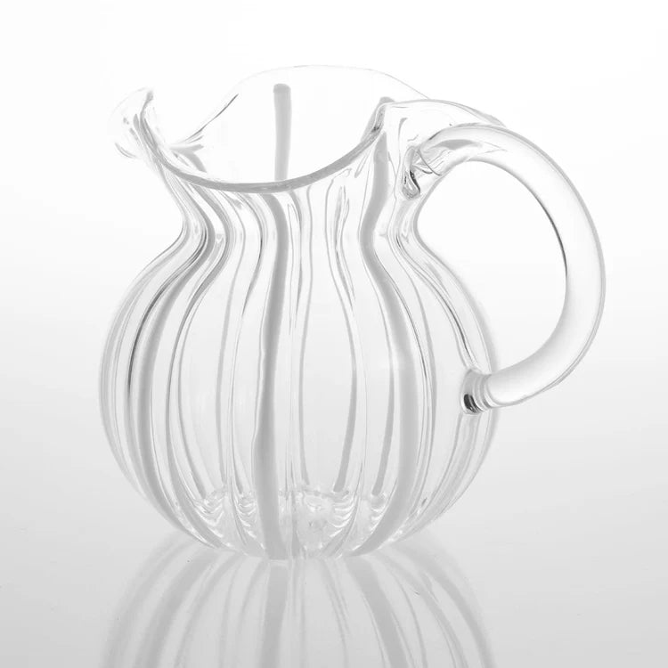 Torcello Clear Striped Pitcher