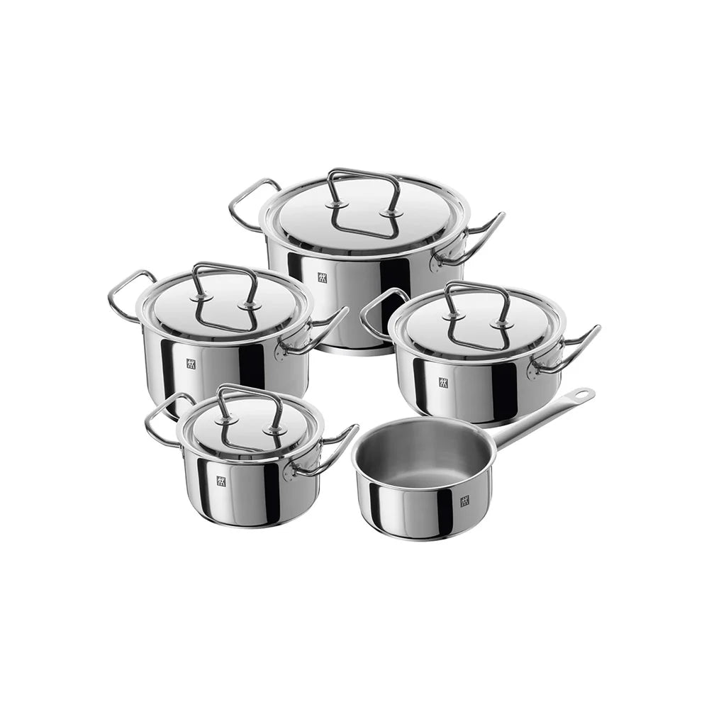 TWIN Classic Cookware Polished Finish, Set of 5