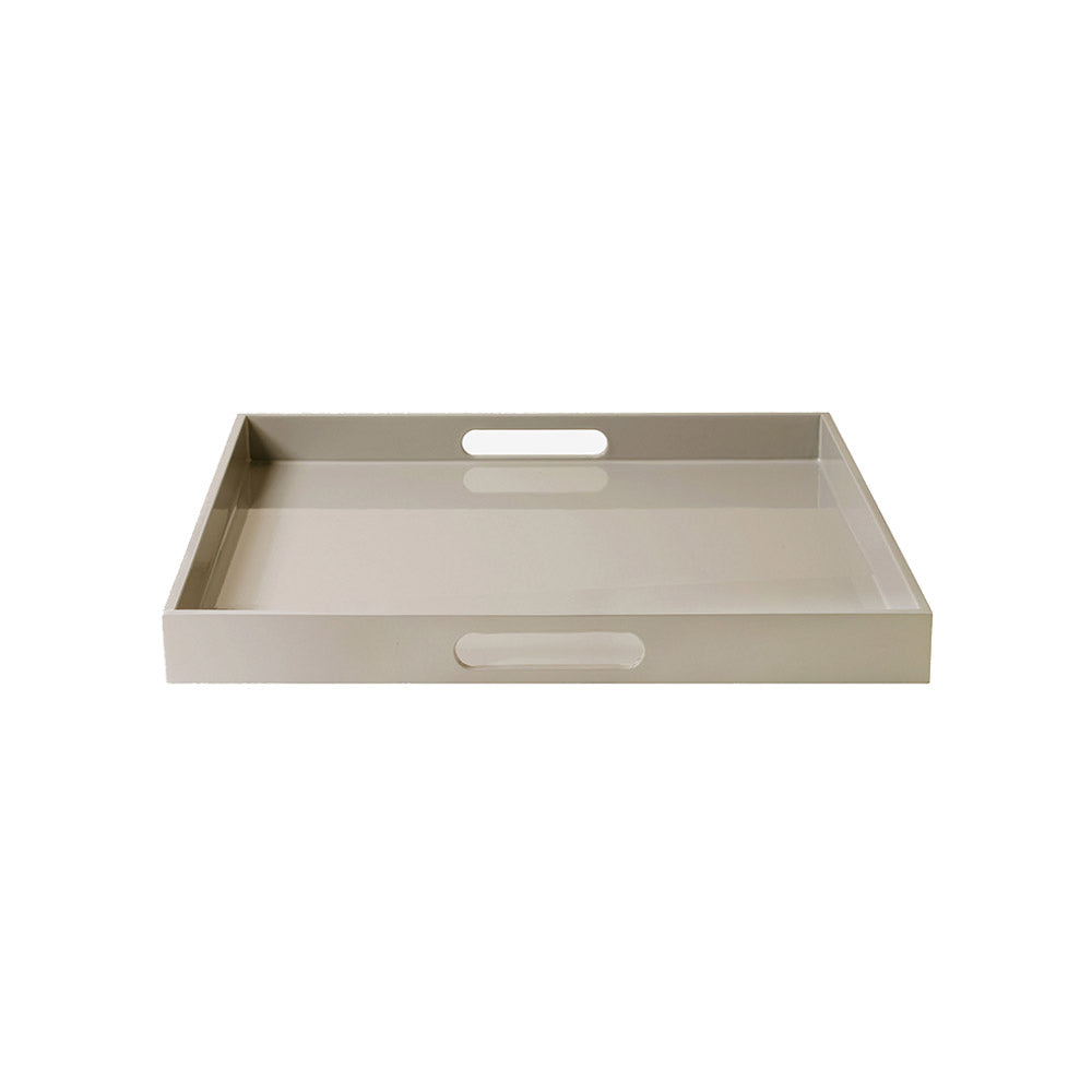 Lux Lacquer Tray with Handle