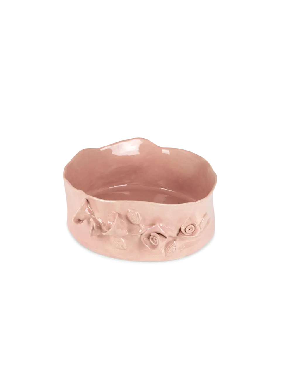 Flower Craft Round Salad Bowl