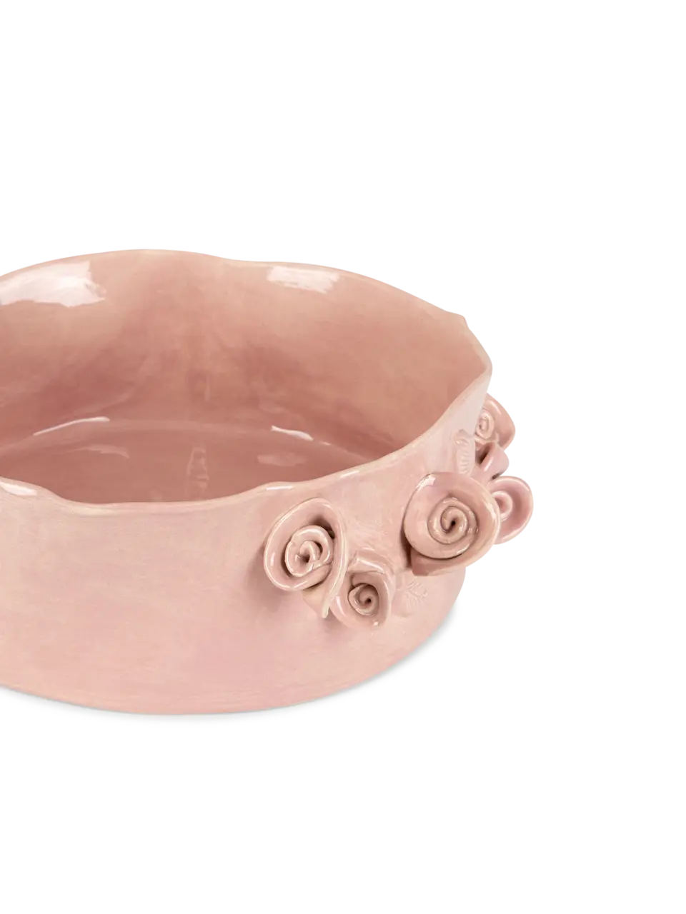 Flower Craft Round Salad Bowl