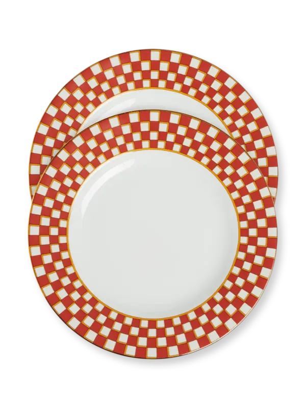 Set Of 2 Apollo Dinner Plates