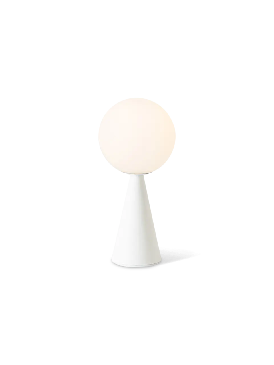 Bilia Mini White Table Lamp