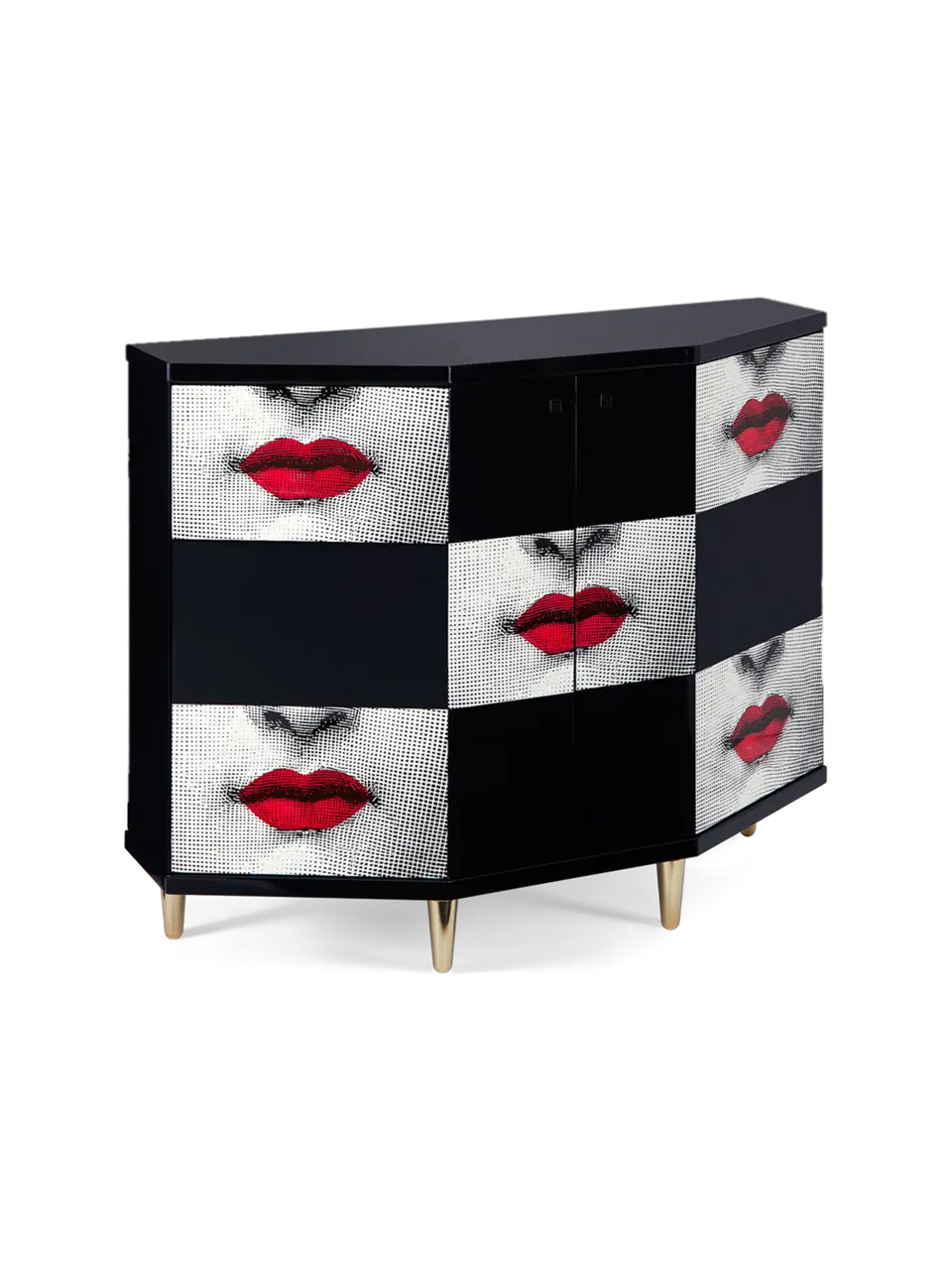 Polyhedric Kiss Small Cabinet