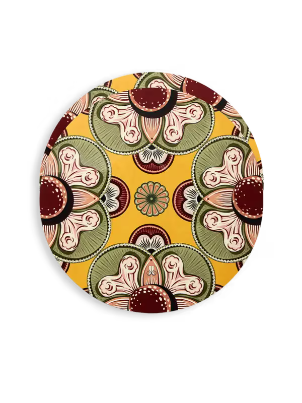 Set of 2 Nucleus Saffron Placemats