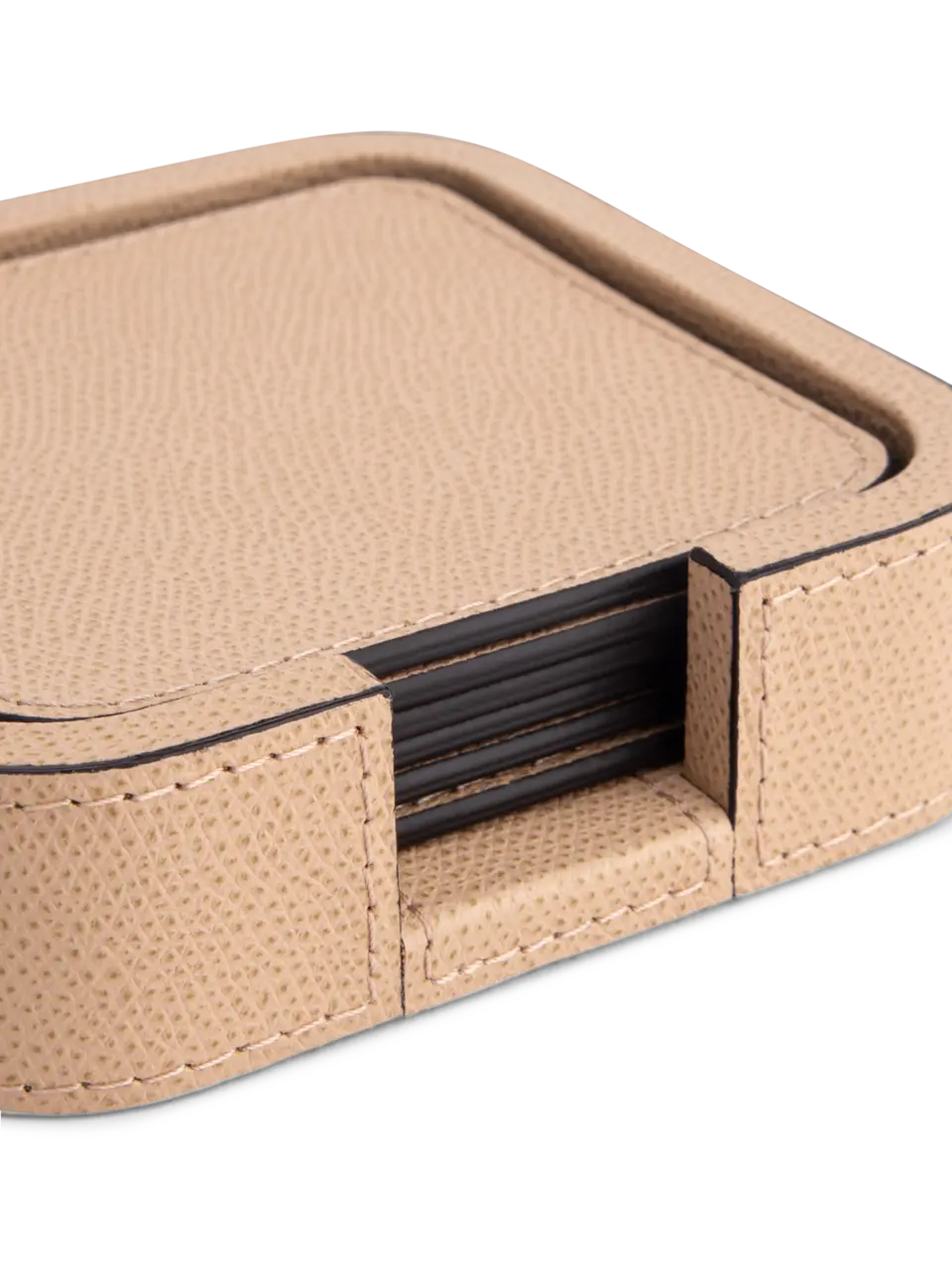 6 Tao Square Coasters With Holder