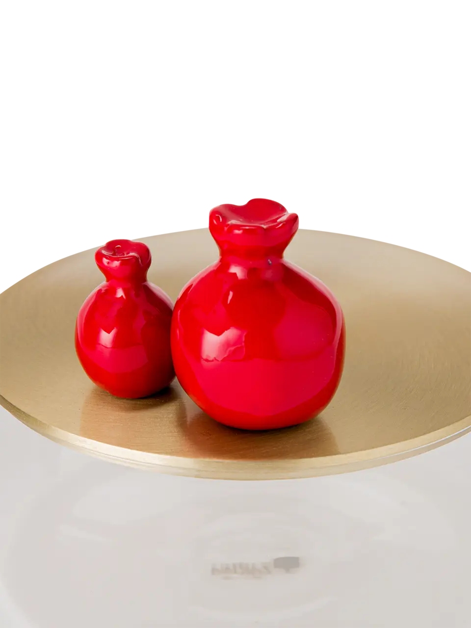 Pomegranate Red Candy Jar