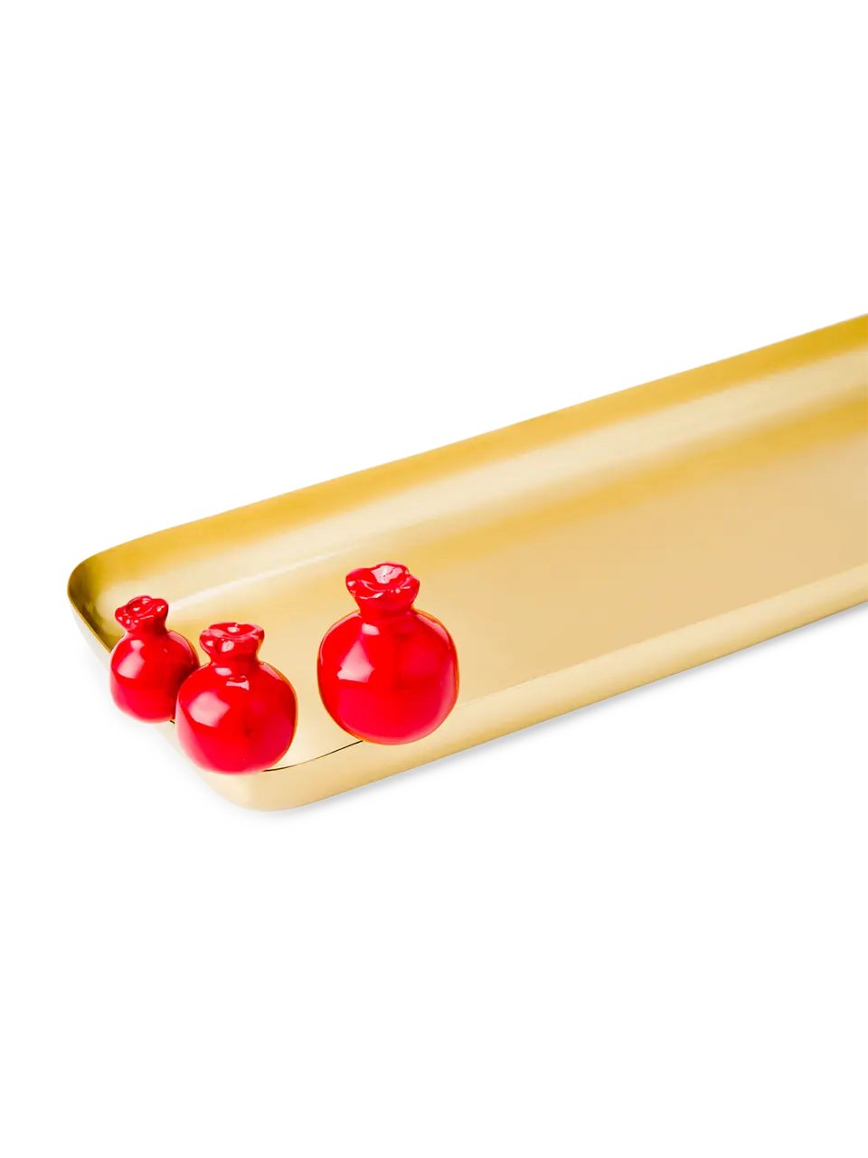 3D Pomegranate Brass Tray