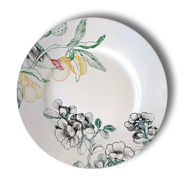 Mix & Match Set of 6 Polychrome Dessert Plates