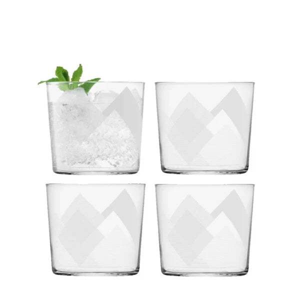 Peaks Tumbler 310ml Frost x 4