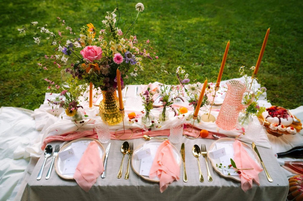 Rosaline Hobnail Pitcher 1L