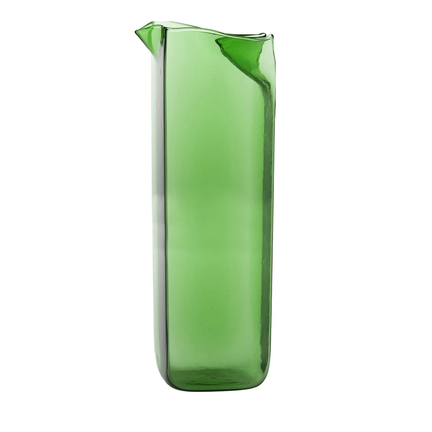 Bricco Green Glass Pitcher