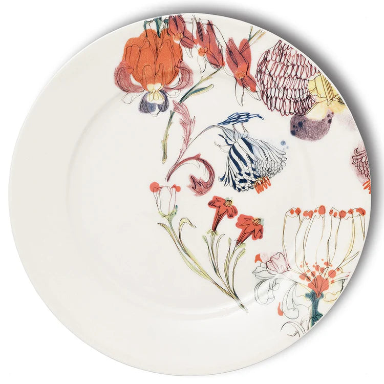 Mix & Match Set of 6 Polychrome Dinner Plates