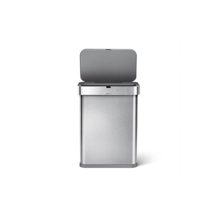 simplehuman Voice and Motion Sensor Bin, Rectangular-