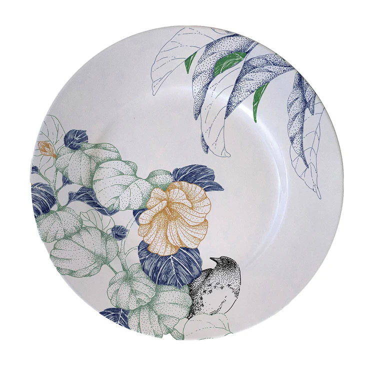 Bird Song Polychrome Dessert Plate #2