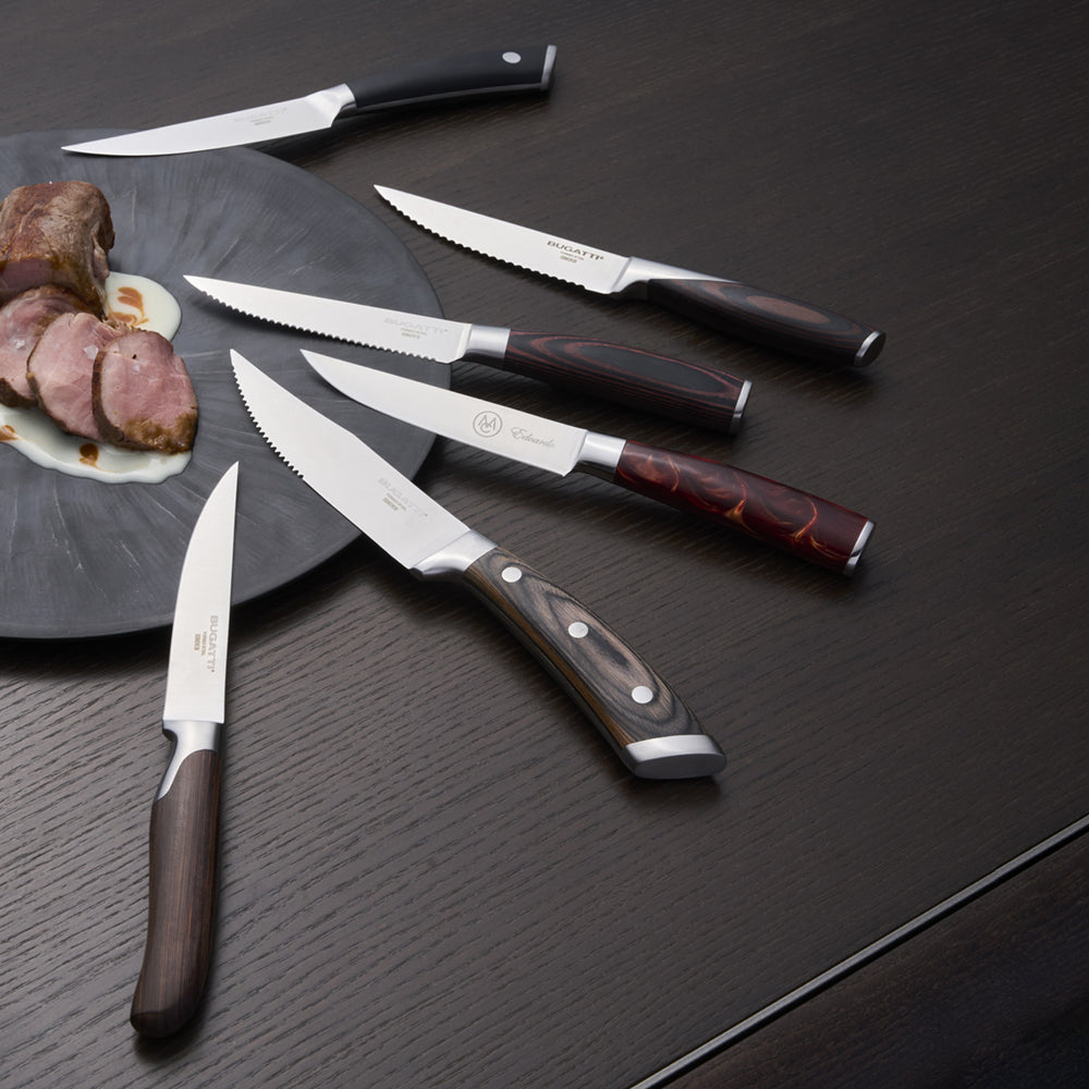 Bugatti Brasserie Serrated Steak Knives, Set of 4