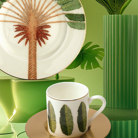 The Palm Espresso Cups